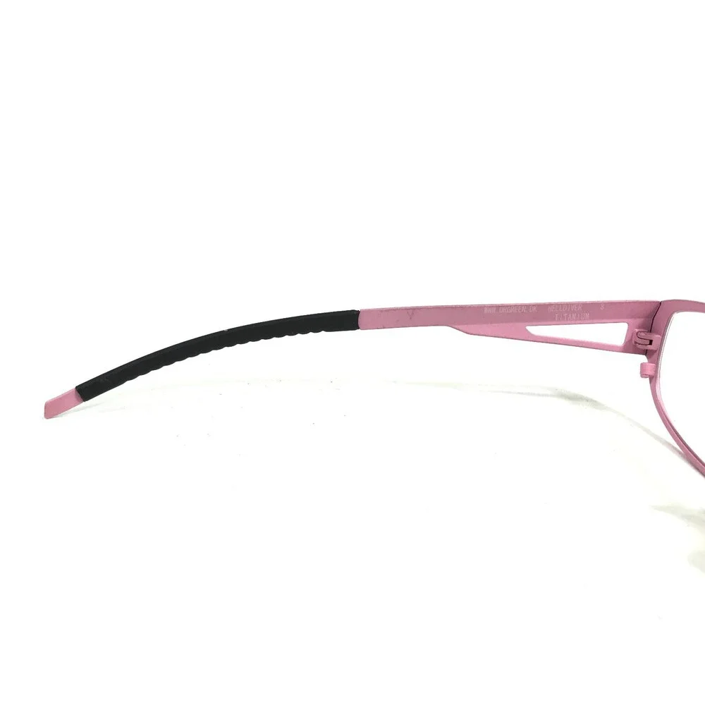 Orgreen Eyeglasses Frames HELLDIVER 8 Brown Pink Rectangular 53-15-135